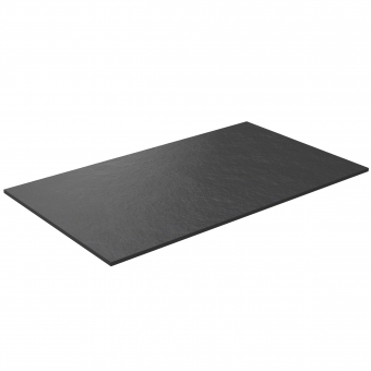 HPL  stalviršis apatinei spintelei 80cm juoda lava 